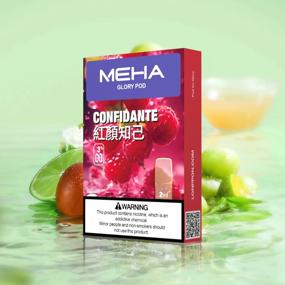 MEHA 魅嗨一代煙彈 | 2.0ml 大容量陶瓷芯 | 通用一代主機 | 紅顏知己推薦